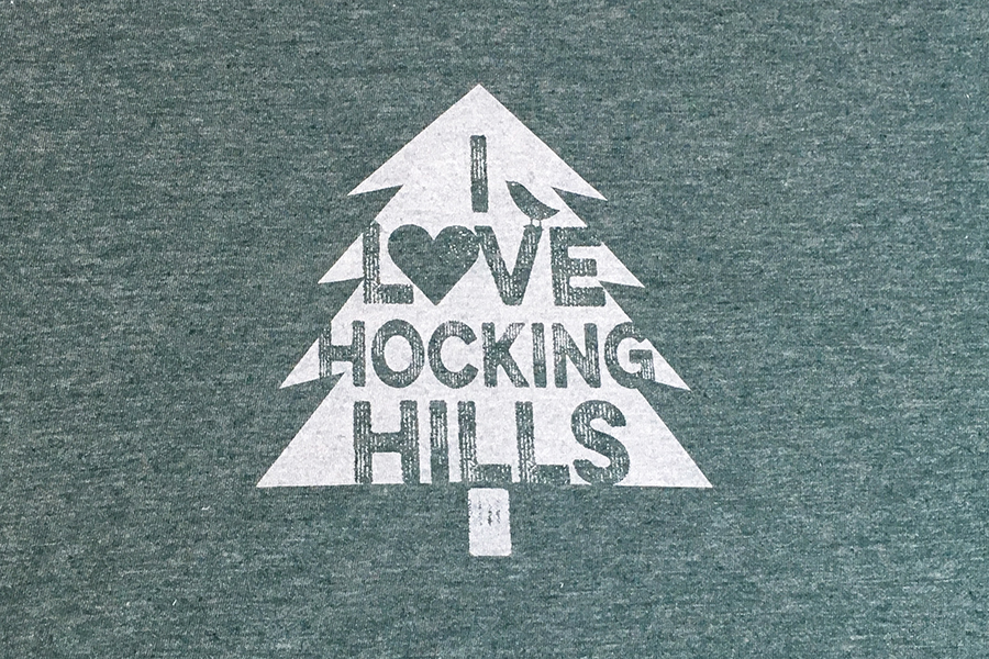 I Love Hocking Hills Tshirt